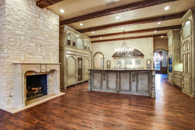 Desco Fine Homes completes an incredible home remodel in the Preston Hollow area of Dallas, Texas. The staircase in the master closet in this home was featured on Houzz!