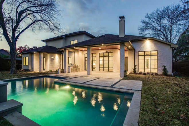 This custom built Modern Transitional, brought to you by Desco Fine Homes, SOLD in PRESTON HOLLOW AREA OF DALLAS, TX!