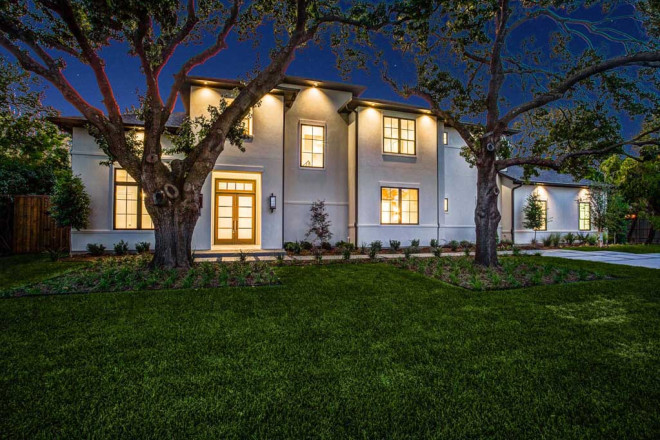 SOLD: New Custom Home on Jamestown in Preston Hollow Area, Dallas, TX. Built by Desco Fine Homes