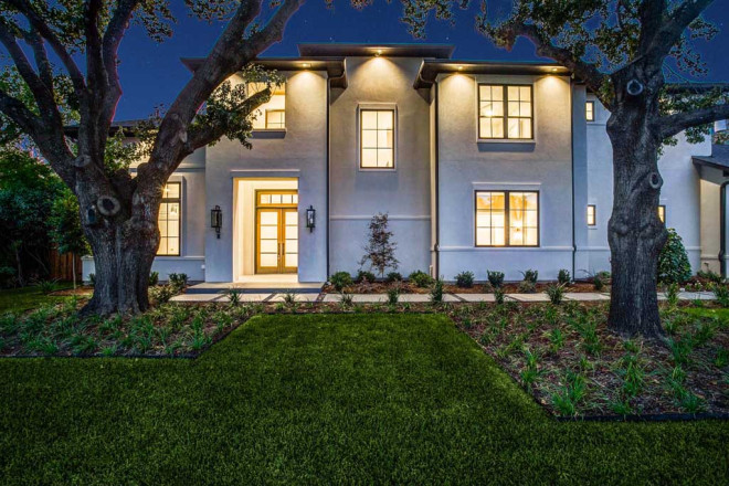 SOLD: New Custom Home on Jamestown in Preston Hollow Area, Dallas, TX. Built by Desco Fine Homes