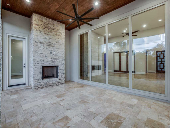 Custom Mediterranean Home on Bella Porta Place in Dallas by Desco Fine Homes.