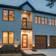 This beautiful custom home was built by Desco Fine Homes for a family in Lakewood.