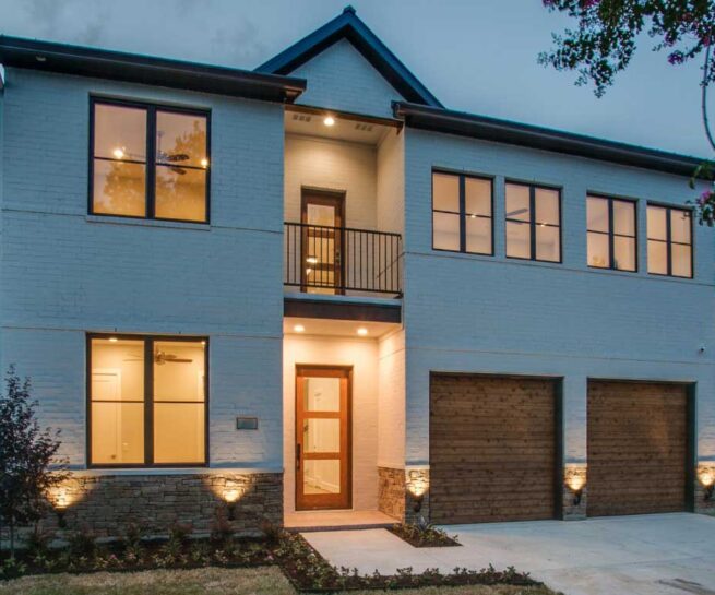 This beautiful custom home was built by Desco Fine Homes for a family in Lakewood.