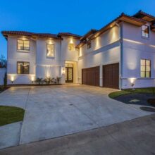 Sold: Custom Home in Gated Subdivision in Preston Hollow by Desco Fine Homes
