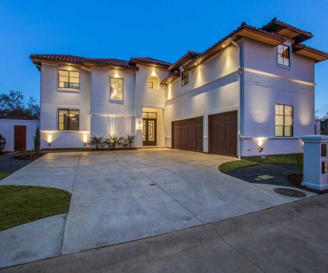 Sold: Custom Home in Gated Subdivision in Preston Hollow by Desco Fine Homes