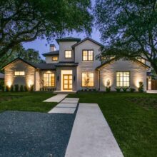 Custom Built Home by Desco Fine Homes in the Preston Hollow area of Dallas.
