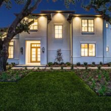SOLD: New Custom Home on Jamestown in Preston Hollow Area, Dallas, TX. Built by Desco Fine Homes