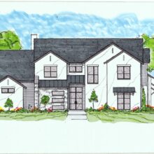 SOLD: NEW CUSTOM HOME by DESCO FINE HOMES AT 5861 MELETIO LANE IN NORTH DALLAS, TX
