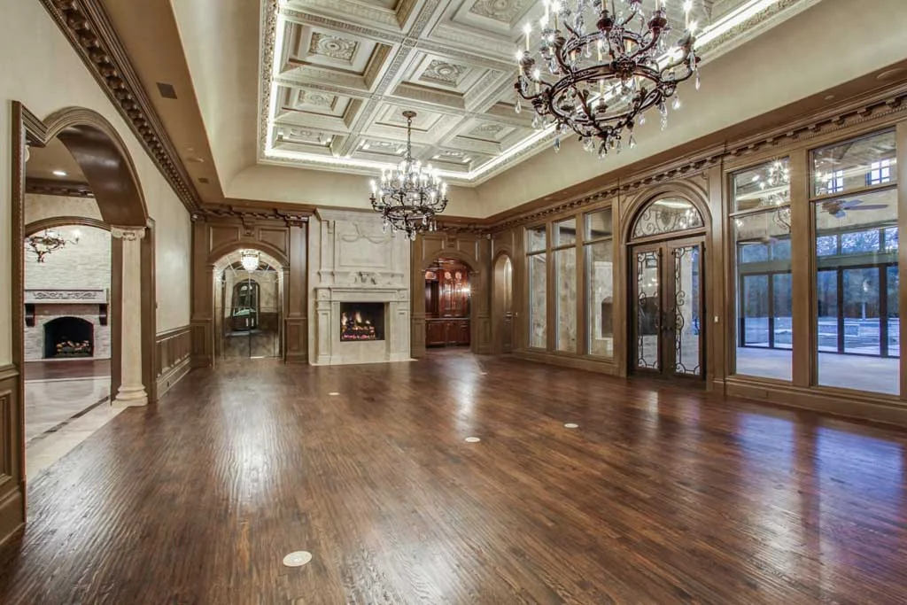 Remodel: stunning home makeover in Dallas by Desco Fine Homes creates an exquisite master closet and spa retreat in this Preston Hollow home.